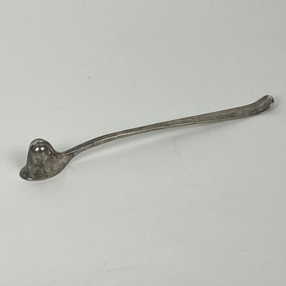 Silver Plate Candle Snuffer Eales 1779 Silver-Plate Aged Patina Finish - Picture 6 of 8